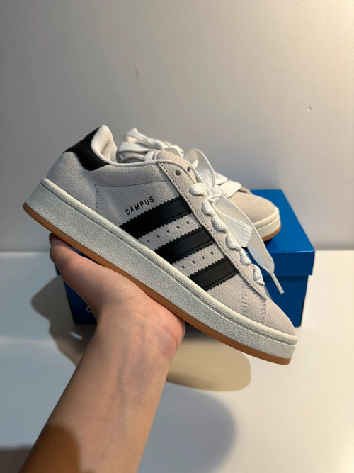 Adidas Campus 00s Crystal White / Core Black / Off White