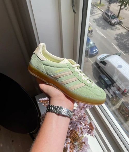 Adidas Gazelle Semi Green Spark / Almost Yellow / Cream White