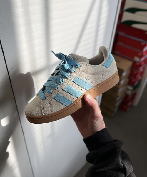 Adidas Campus 00s Putty Grey / Preloved Blue / Gold Metallic