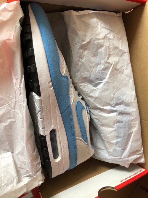 Nike Air Max 1 White University Blue