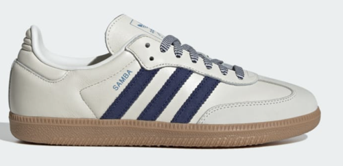 Adidas Samba OG Off White / Dark Blue / Clear Sky