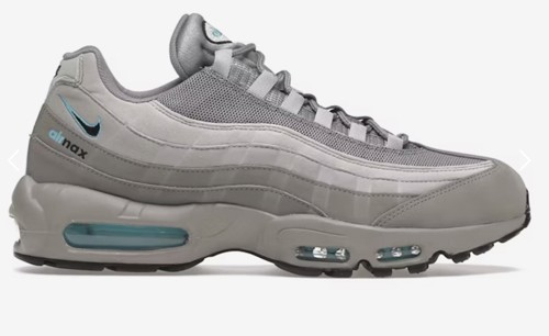Nike Air Max 95 Retro Logo Grey Aqua