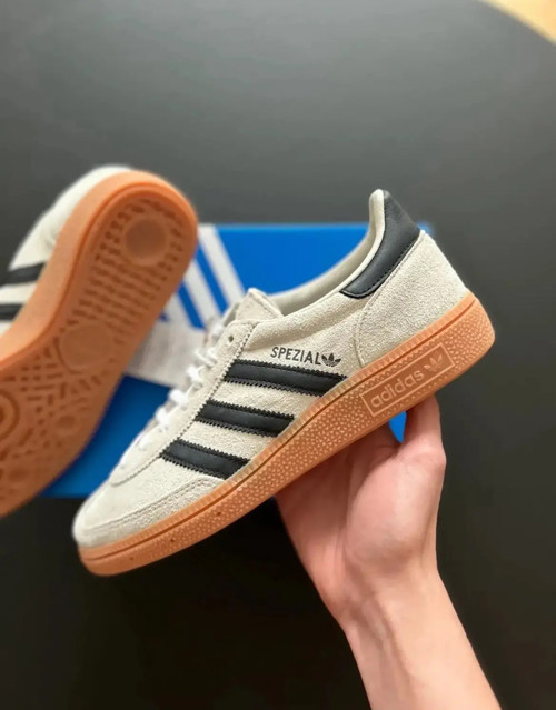 Adidas Handball Spezial Aluminium / Core Black / Cloud White