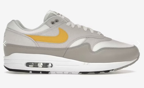 Nike Air Max 1 Summit White University Gold