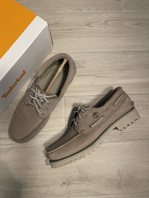 Timberland Authentic 3 Eye Boat Shoe Light Taupe