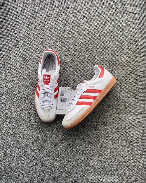 Adidas Samba OG Cloud White / Better Scarlet / Supplier Colour