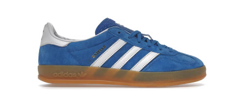 Adidas Gazelle Blue Fusion / Cloud White / Gold Metallic