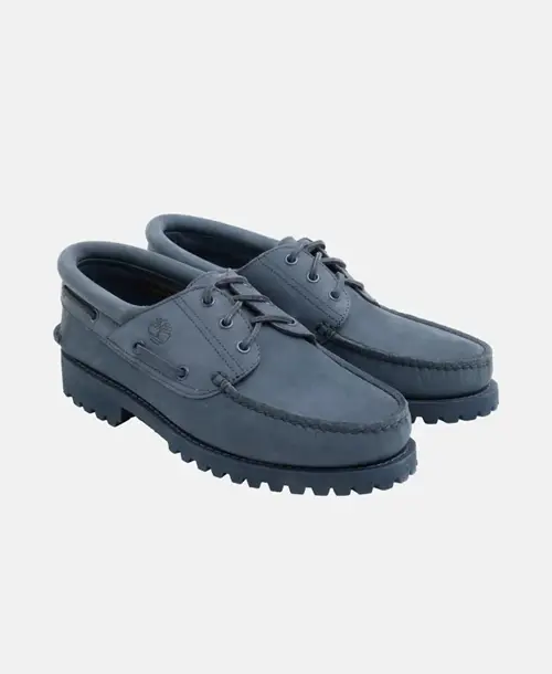 Timberland Authentic 3 Eye Boat Shoe Dark Blue