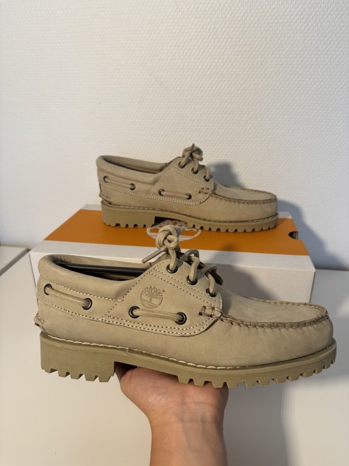 Timberland Authentic 3 Eye Boat Shoe Light Taupe