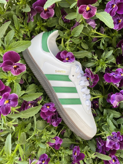 Adidas Samba OG White / Green / Gum