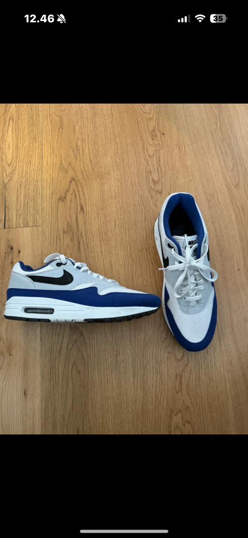 Nike Air Max 1 White University Blue