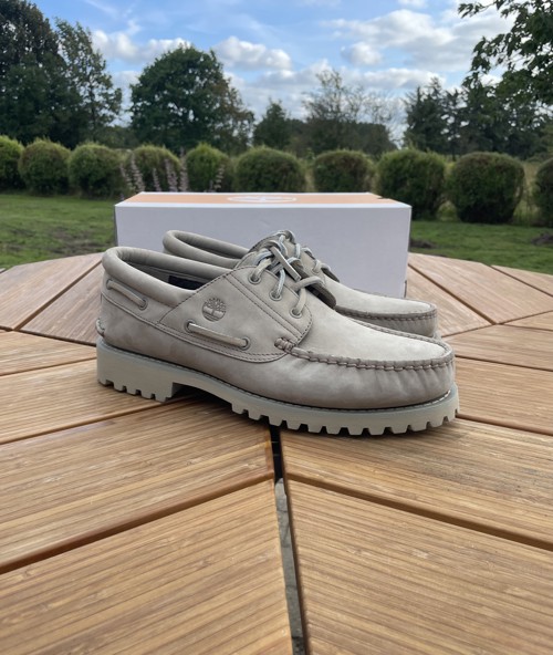 Timberland Authentic 3 Eye Boat Shoe Light Taupe