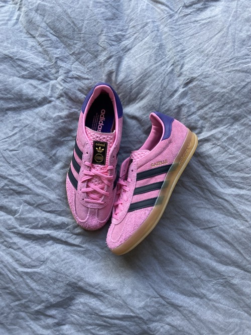 Adidas Gazelle Bliss Pink / Core Black / Collegiate Purple