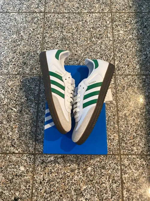 Adidas Samba OG White / Green / Gum