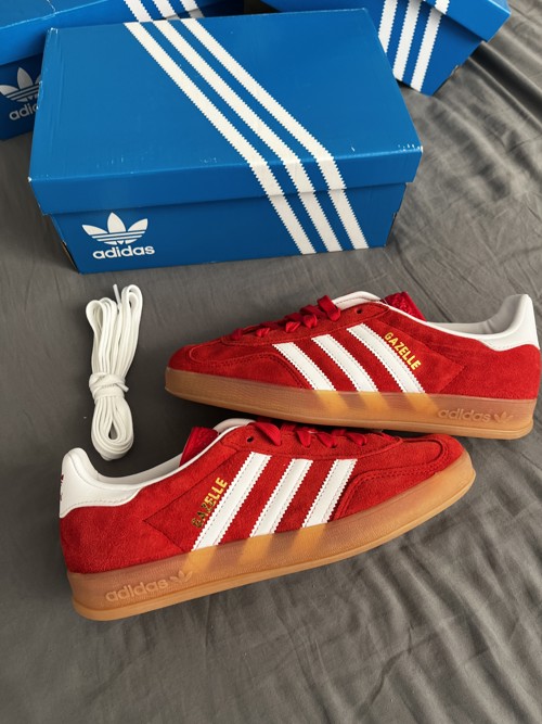 Adidas Gazelle Better Scarlet / Cloud White / Gum