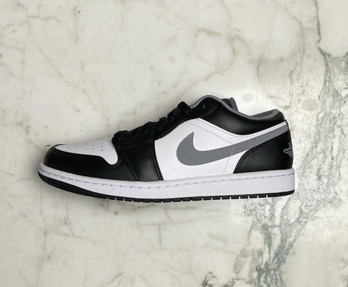 Nike Air Jordan 1 Low Black White Grey