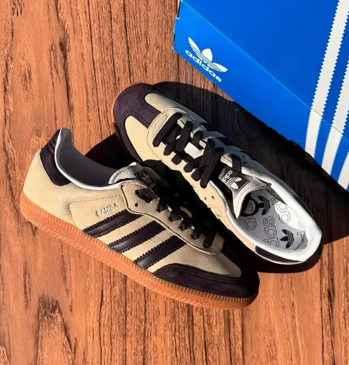 Adidas Samba OG Putty Grey / Aurora Black / Silver Metallic