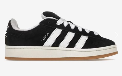 Adidas Campus 00s Core Black / Cloud White / Off White