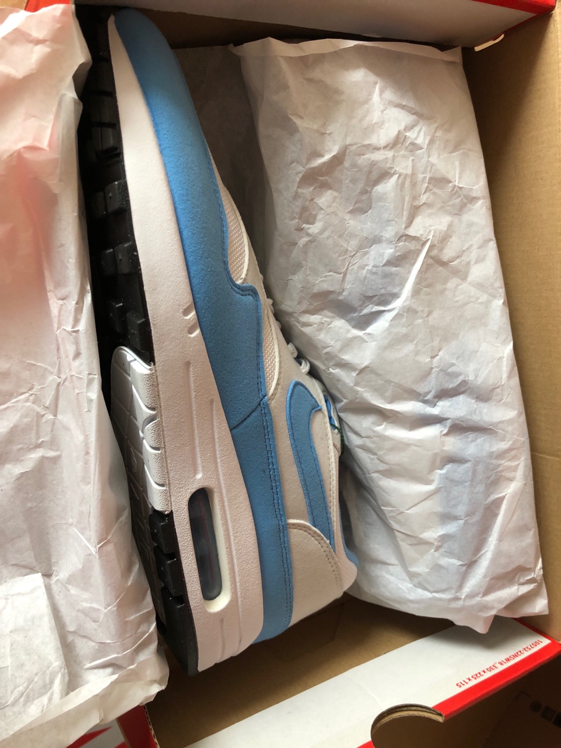 Nike Air Max 1 White University Blue