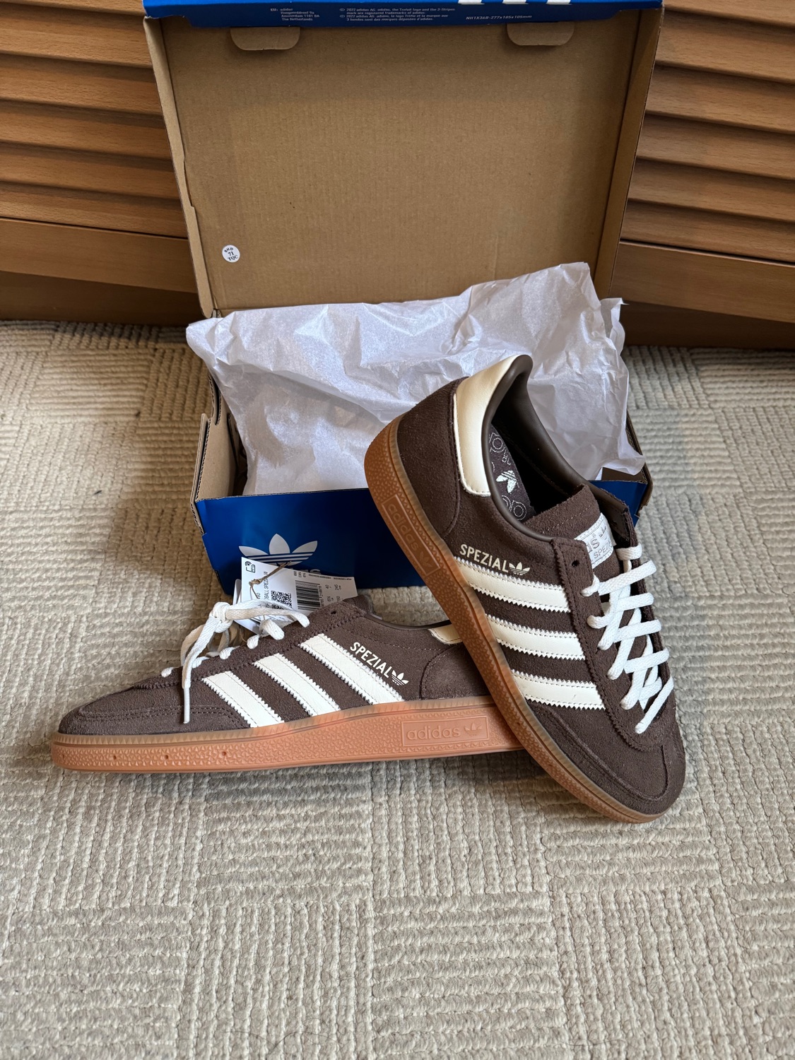 Adidas Handball Spezial Earth Strata / Off White / Gum