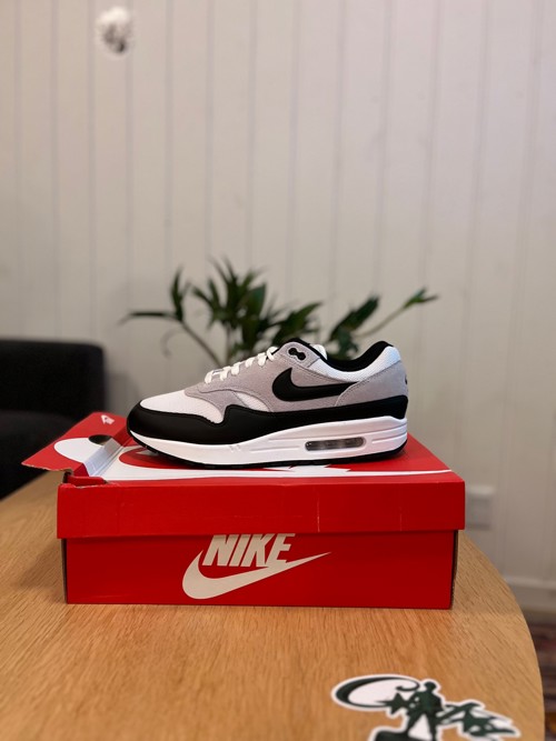 Nike Air Max 1 White Pure Platinum Black
