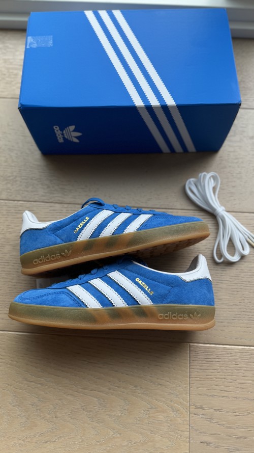 Adidas Gazelle Blue Bird / Cloud White / Blue Bird