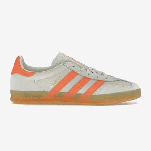 Adidas Gazelle Linen Green Solar Orange