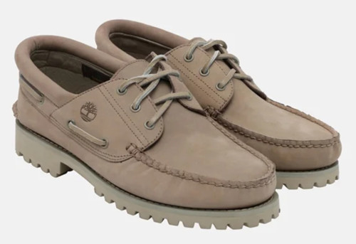 Timberland Authentic 3 Eye Boat Shoe Light Taupe