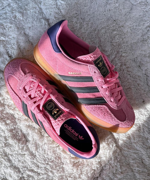 Adidas Gazelle Bliss Pink / Core Black / Collegiate Purple