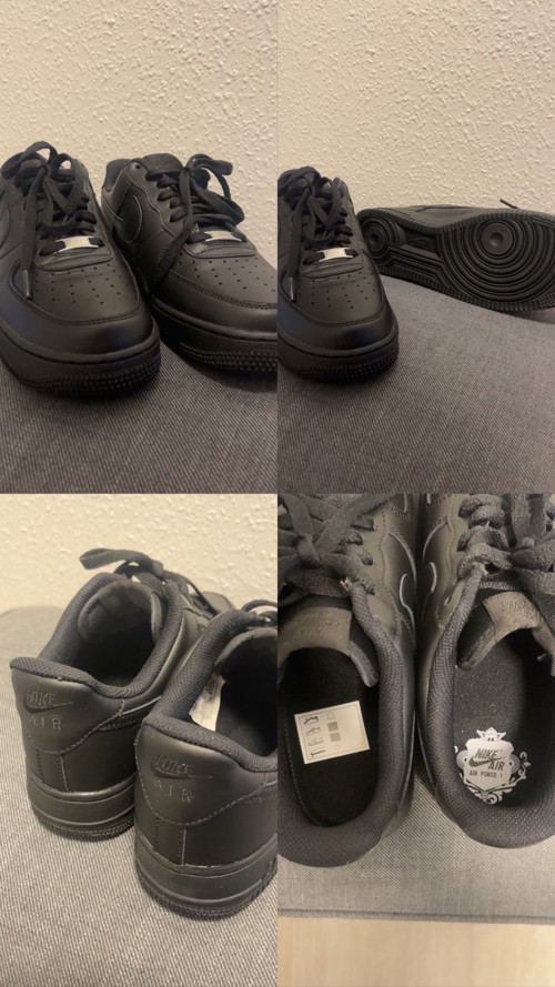 Nike Air Force 1 Triple Black