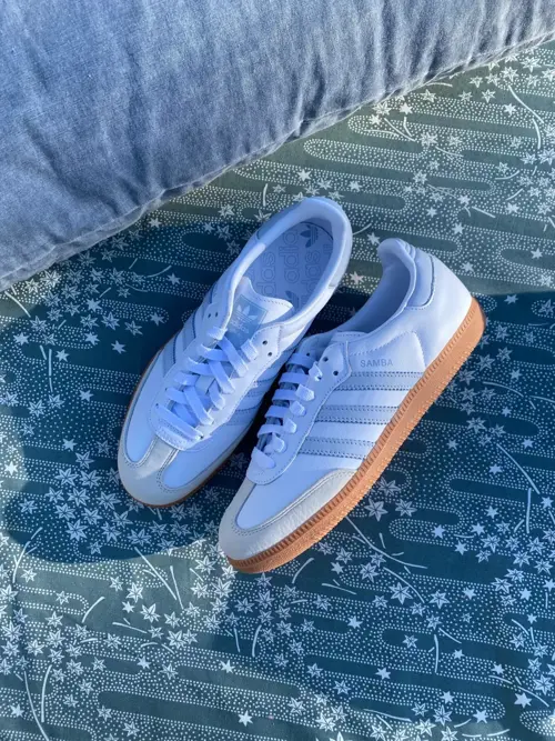 Adidas Samba OG Cloud White / Halo Blue / Off White