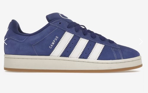 Adidas Campus 00s Semi Lucid Blue / Cloud White / Off White