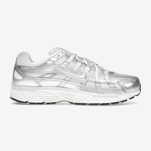 Nike P-6000 White Blue Tint Sail Metallic Silver