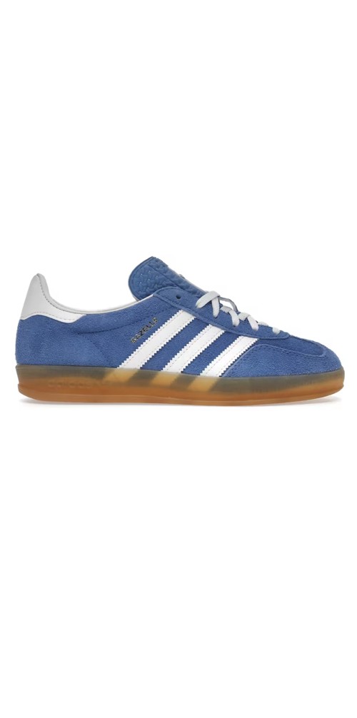 Adidas Gazelle Blue Fusion / Cloud White / Gold Metallic