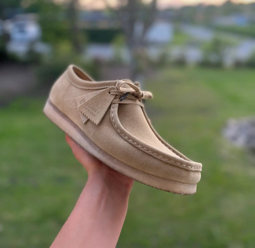 Clarks Wallabee Maple Suede