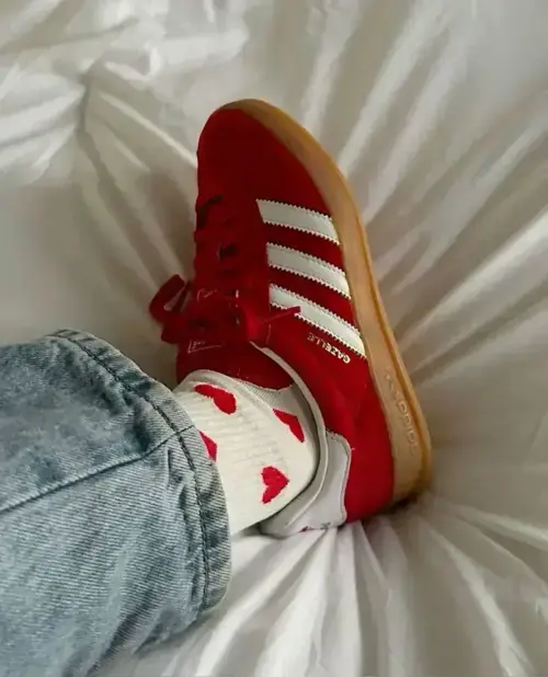 Adidas Gazelle Better Scarlet / Cloud White / Gum