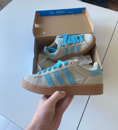 Adidas Campus 00s Putty Grey / Preloved Blue / Gold Metallic