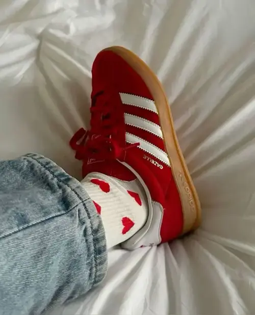 Adidas Gazelle Better Scarlet / Cloud White / Gum