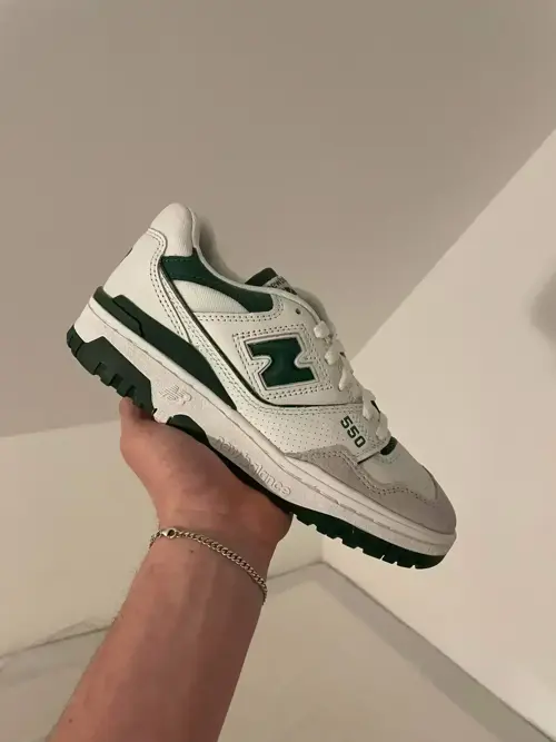 New Balance 550 Green / White