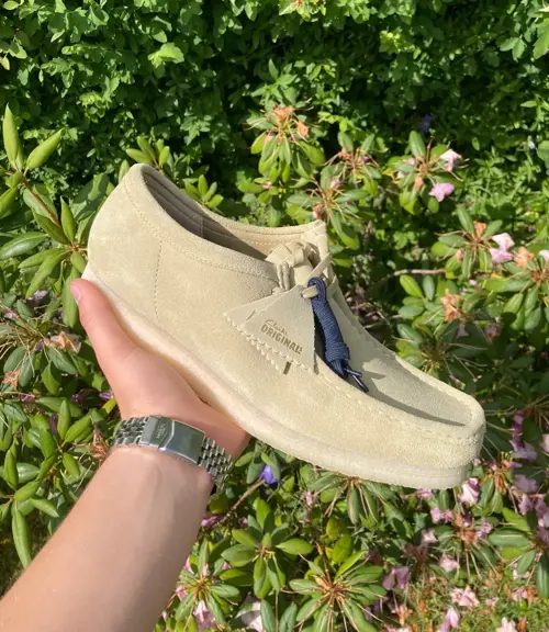 Clarks Wallabee Maple Suede