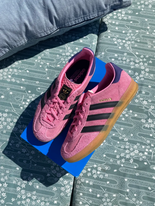 Adidas Gazelle Bliss Pink / Core Black / Collegiate Purple