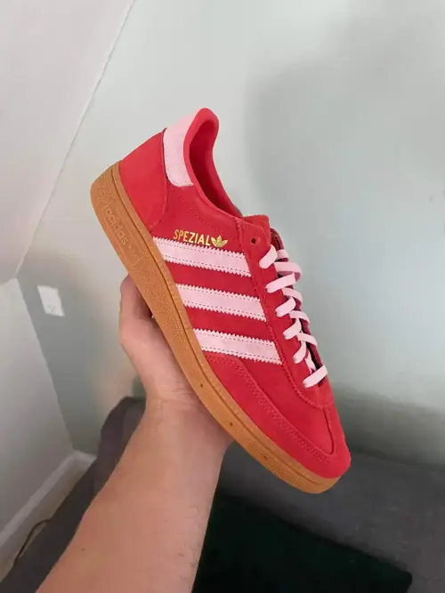 Adidas Handball Spezial Bright Red / Clear Pink / Gum