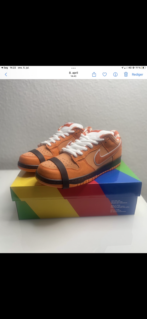 Nike SB Dunk Low Orange Lobster