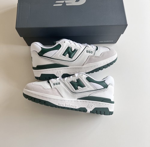 New Balance 550 Green / White