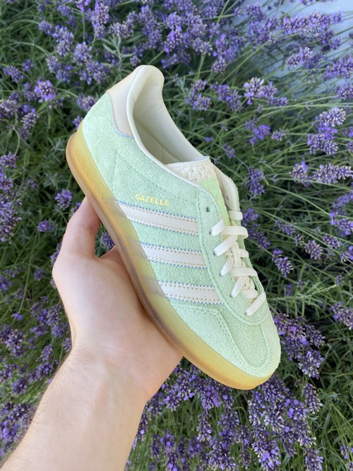 Adidas Gazelle Semi Green Spark / Almost Yellow / Cream White