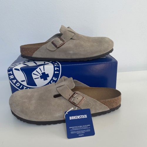 Birkenstock Boston Suede Taupe