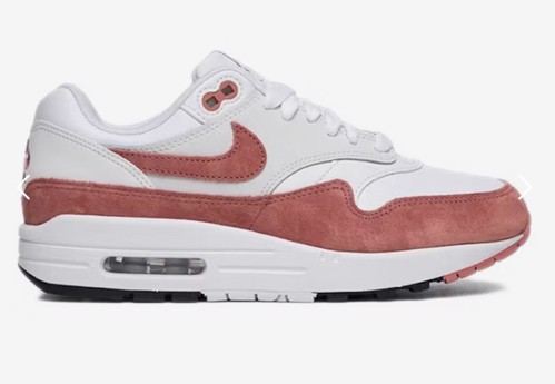 Nike Air Max 1 White Canyon Pink
