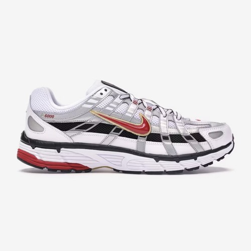 Nike P-6000 White Gold Red