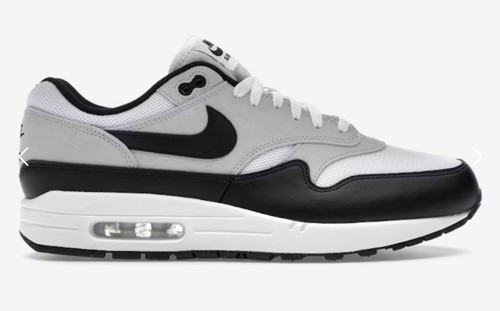 Nike Air Max 1 White Pure Platinum Black