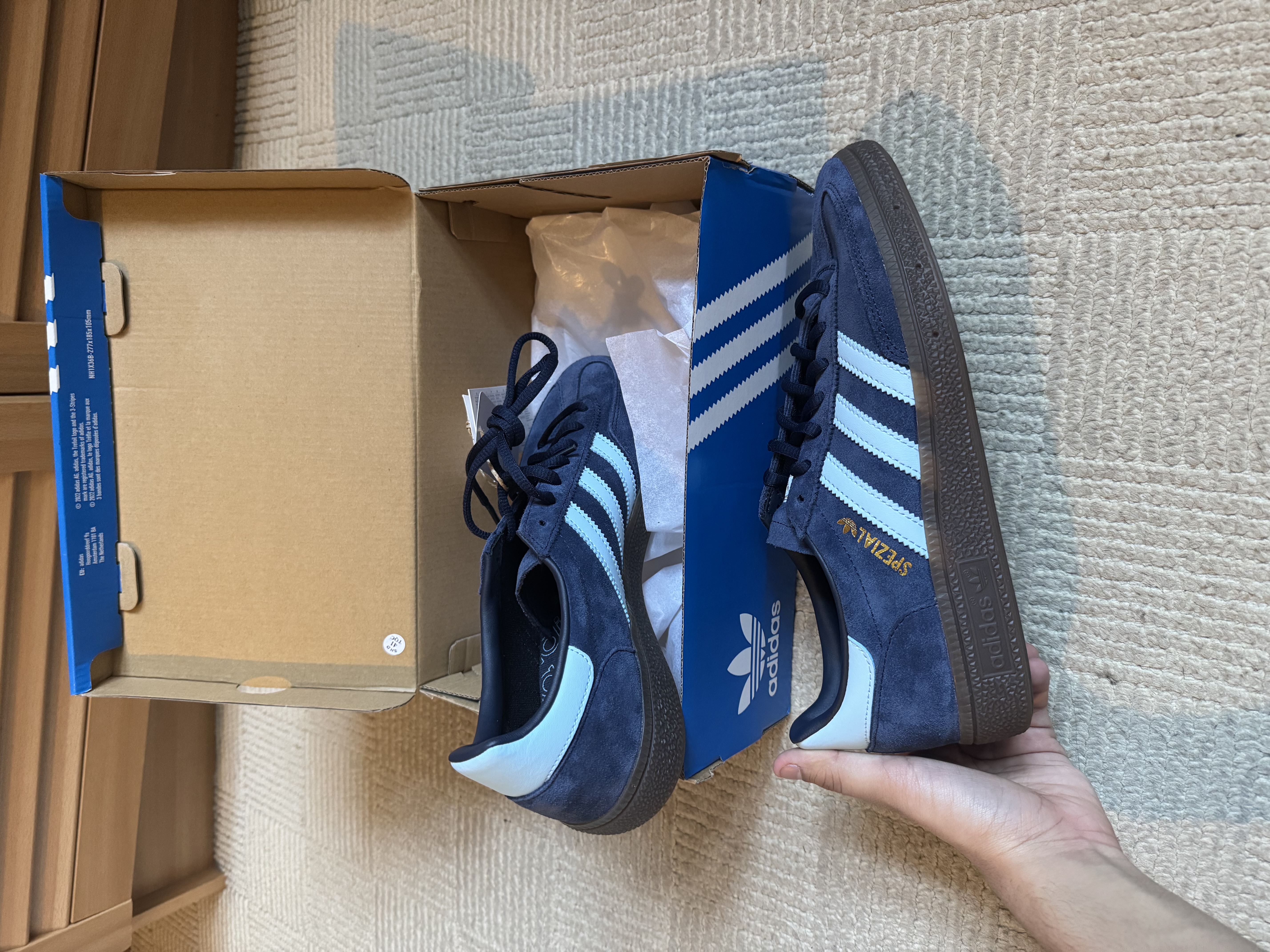 Adidas Handball Spezial Collegiate Navy / Clear Sky / Gum